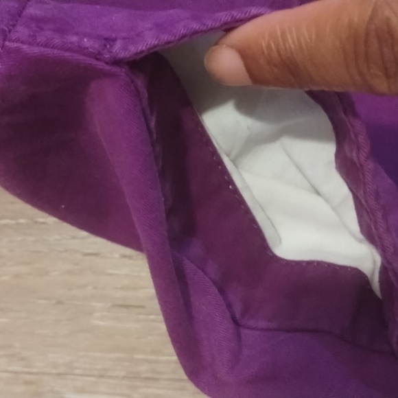 Old Navy Women Size 2 Favorite Purple Khakis Short - Picture 7 of 15